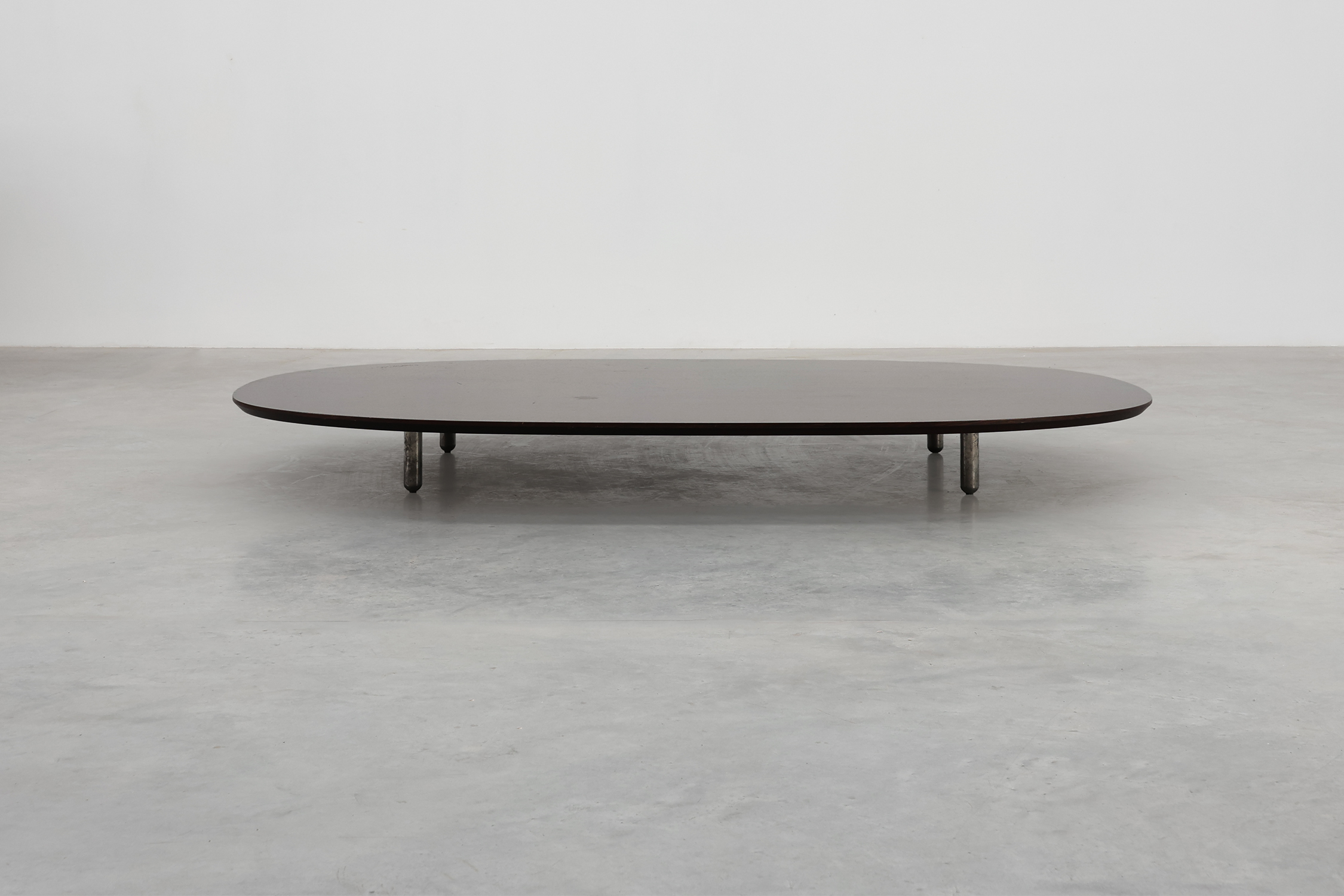Minimalist Walnut Coffee Table by Cappellini, Italythumbnail